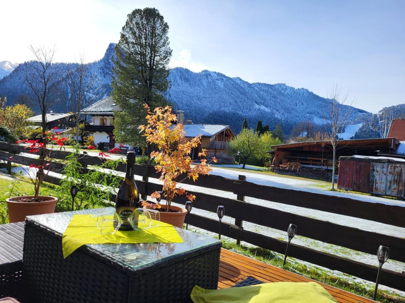 Apartament Alpenblick Oberammergau Zewnętrze zdjęcie